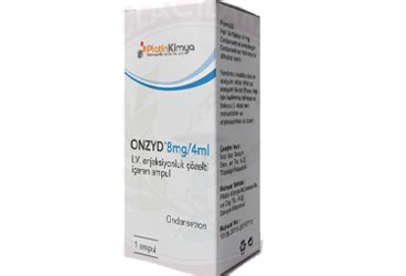 Onzyd 8 Mg/4ml Iv Enjeksiyonluk Cozelti Iceren 1 Ampul