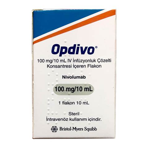 Opdivo 100 Mg/ 10ml Iv Inf. Coz. Kons. Iceren 1 Flakon