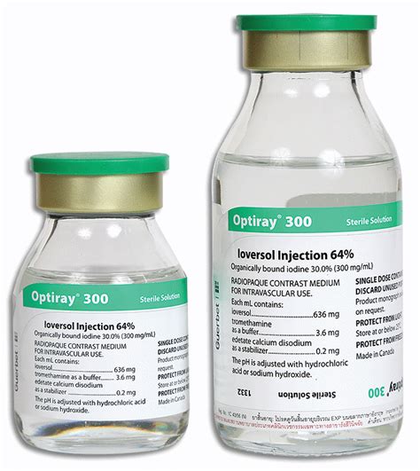 Optiray 300 Mg/ml Enjeksiyonluk Cozelti Iceren Cam Sise 50 Ml 1sise