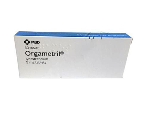 Orgametril 5 Mg Tablet (30 Tablet)