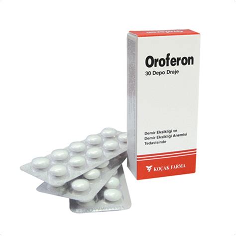 Oroferon Depo 80 Mg Kapli Tablet (30 Kapli Tablet)
