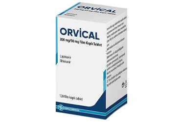 Orvical 200 Mg/50 Mg Film Kapli Tablet (120 Tablet)