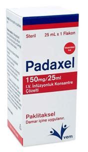 Padaxel 30 Mg/5 Ml I.v. Infuzyonluk Konsantre Cozelti (1 Flakon)