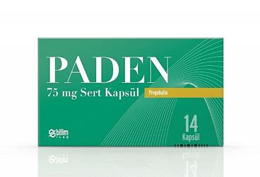 Paden 75 Mg 14 Sert Kapsul