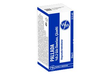 Pallada % 0.2 Goz Damlasi, Cozelti (2,5 Ml)