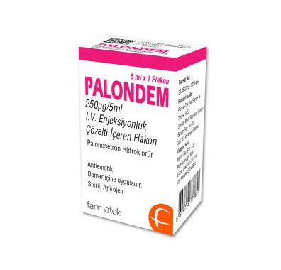 Palondem 250 Mcg/5 Ml Iv Enjeksiyonluk Cozelti Iceren 1 Flakon