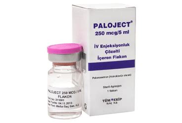 Paloxitron 250 Mcg/5 Ml Iv Enjeksiyon Icin Cozelti Iceren 1 Ampul