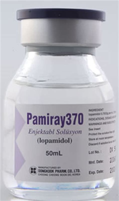 Pamiray 370 Enj. 50 Ml 0,755 Mg 1 Flakon