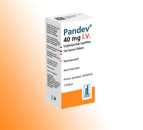 Pandev 40 Mg Iv Enjeksiyonluk Liyofilize Toz Iceren 1 Flakon