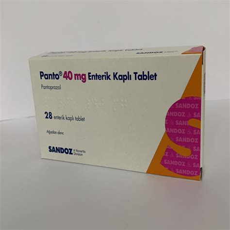 Panto 40 Mg 28 Tablet