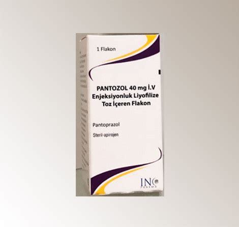 Pantozol 40 Mg Iv Enj. Toz Iceren 1 Flakon