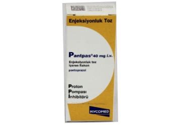 Pantpas 40 Mg Iv Enj. Toz Iceren 1 Flakon