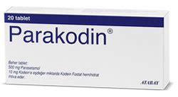Parakodin 20 Tablet
