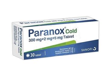 Paranox Cold 30 Tablet