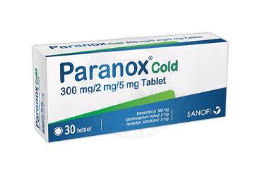 Paranox Cold Forte 30 Film Tablet