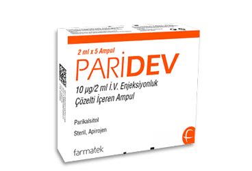 Parigen 10 Mcg/2ml Iv Enjeksiyonluk Cozelti Iceren 5 Ampul
