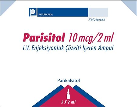 Parisitol 10 Mcg/2 Ml Iv Enjeksiyonluk Cozelti Iceren Ampul 2 Ml 5 Ampul