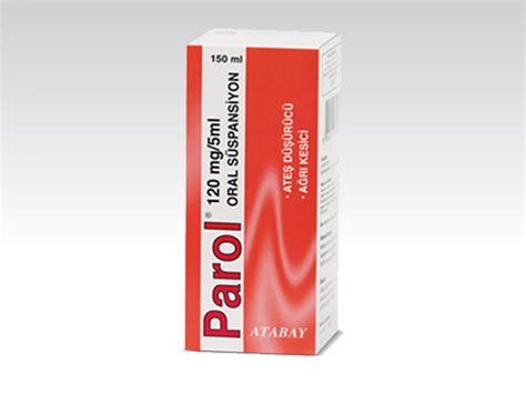 Parol 120 Mg/5 Ml 150 Ml Oral Suspansiyon