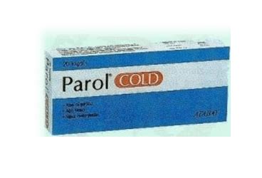 Parol Cold 325 Mg 20 Kapsul