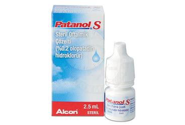 Patanol S %0,2 Steril Oftalmik Cozelti 2,5 Ml