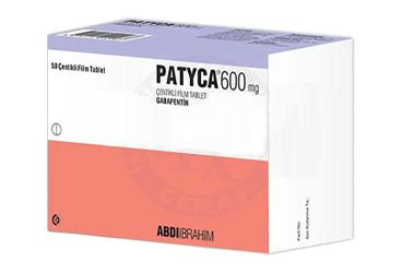 Patyca 600 Mg 50 Centikli Film Tablet