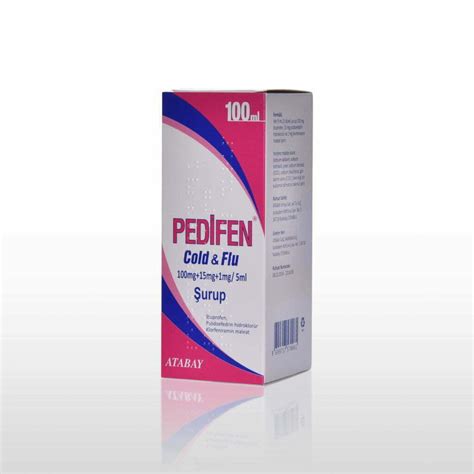Pedifen Cold & Flu 100 Ml Surup