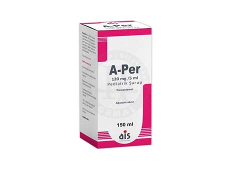 Pedipar 120 Mg/5 Ml Pediatrik Suspansiyon, 150 Ml