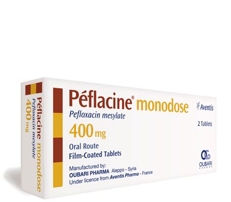 Peflacine 400 Mg 1 Ampul