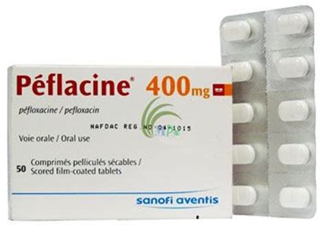 Peflacine 400 Mg 10 Tablet