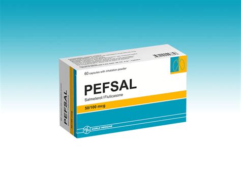 Pefsal 50 Mcg/ 100 Mcg Inhaler 60 Kapsul