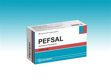 Pefsal 50 Mcg/500 Mcg Inhaler Kapsul(60 Kapsul)