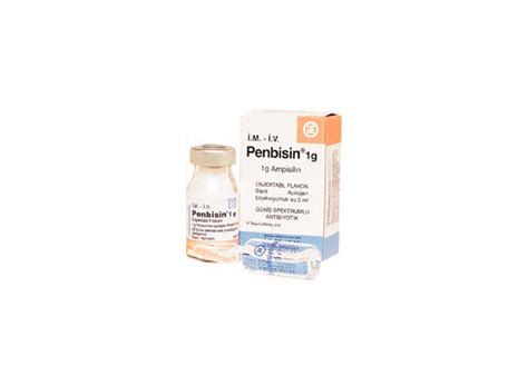 Penbisin 1000 Mg Enjeksiyonluk Cozeli Tozu (1 Flakon)
