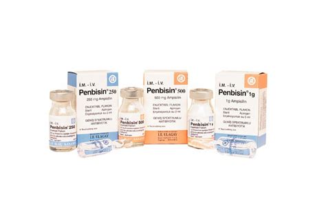 Penbisin 500 Mg Enjeksiyonluk Cozeli Tozu (1 Flakon)