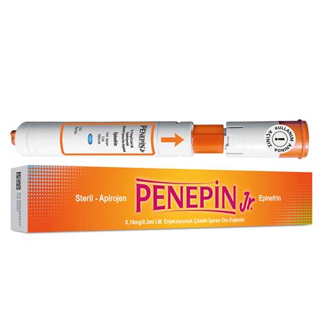 Penepin Jr. 0,15 Mg/0,3 Ml I.m. Enjeksiyonluk Cozelti Iceren Oto Enjektor (2 Adet)