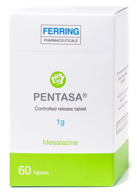 Pentasa 1 G Uzatilmis Salimli Tablet (60 Tablet)
