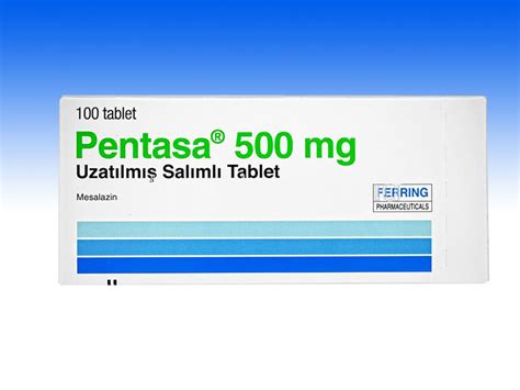 Pentasa 500 Mg 100 Uzatilmis Salim Tablet