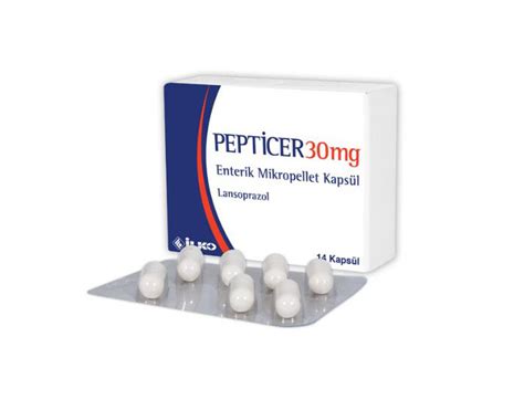 Pepticer 30 Mg 14 Enterik Mikropellet Kapsul
