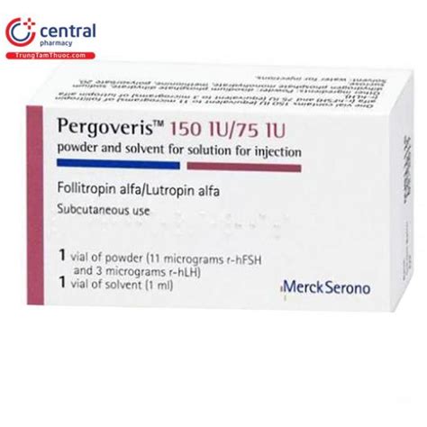 Pergoveris 150 Iu/75 Iu Enjeksiyonluk Cozelti Icin Toz Ve Cozucu (3 Flakon)