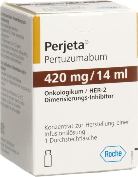 Perjeta 420 Mg/14 Ml Iv Konsantre Infuzyon Coz. Iceren 1 Flakon