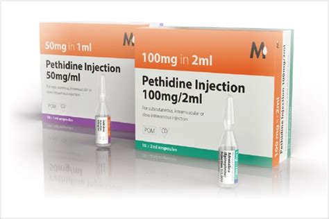 Pethidine Antijen Inj. 100 Mg 10 Ampul