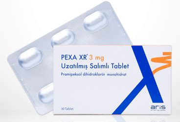 Pexa Xr 3 Mg Uzatilmis Salimli 30 Tablet