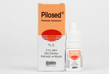 Pilosed % 2 Goz Damlasi, Cozelti (5 Ml)
