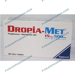 Pio-met 15/500 Mg 30 Film Tablet