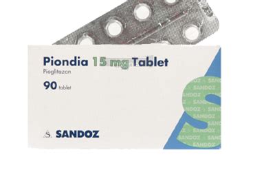 Piondia 15 Mg 90 Film Tablet