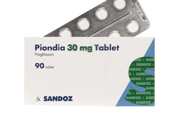 Piondia 30 Mg 90 Film Tablet
