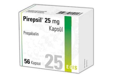 Pirepsil 25 Mg 56 Kapsul