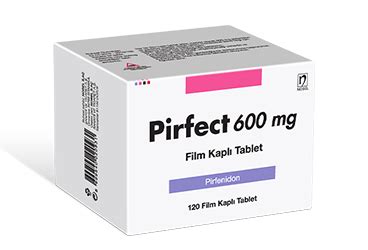Pirfect 600 Mg Film Kapli Tablet (120 Adet)