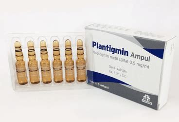Plantigmin 0,5 Mg/1 Ml 1 Ml 6 Ampul