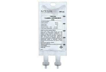 Polifleks 1/3 Polideks Iv Inf. Icin Coz. 500 Ml Setsiz Pvc