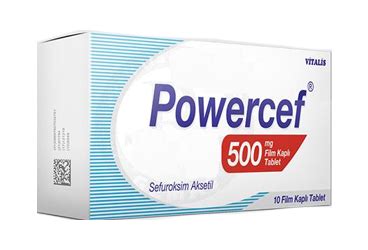 Powercef 500 Mg 10 Film Kapli Tablet